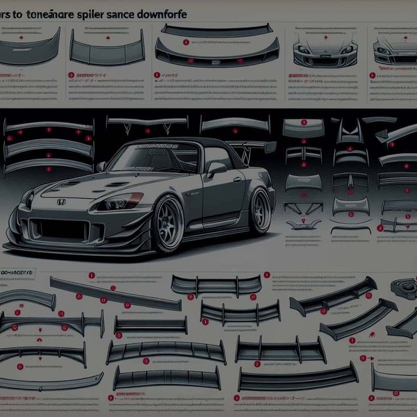 How to Choose the Right Aftermarket Spoiler for a Honda S2000 for Improved Downforce?