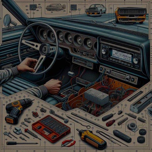 How to Retrofit a Modern Infotainment System in a Classic Muscle Car?