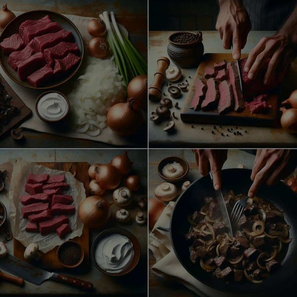 What's the Best Method for Making a Classic Russian Beef Stroganoff?